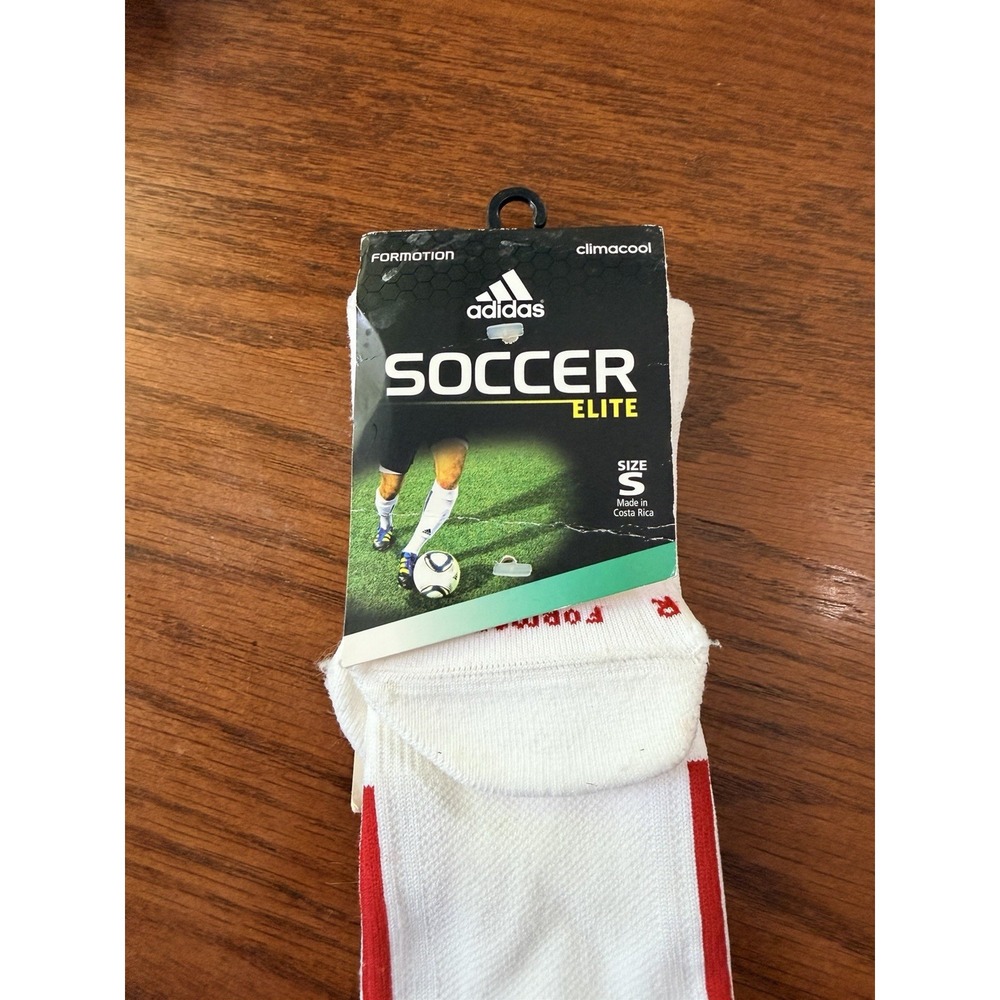 adidas Soccer Elite Formation ClimaCool Knee High Socks, Size Sm, Compression